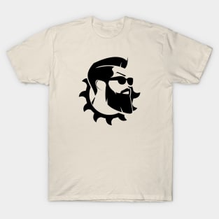 Bearded blade workshop dark logo T-Shirt